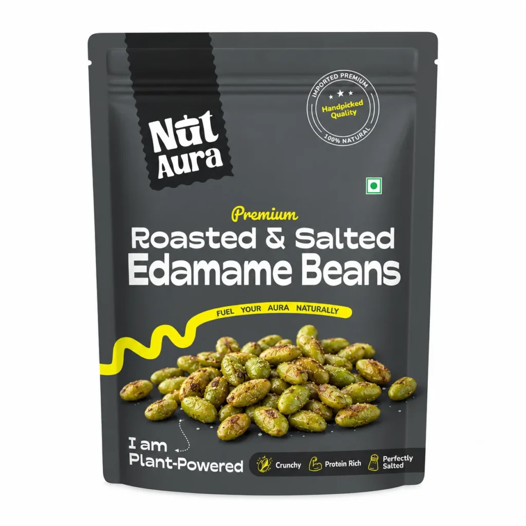 Nut Aura Edamame Beans (Roasted & Salted)
