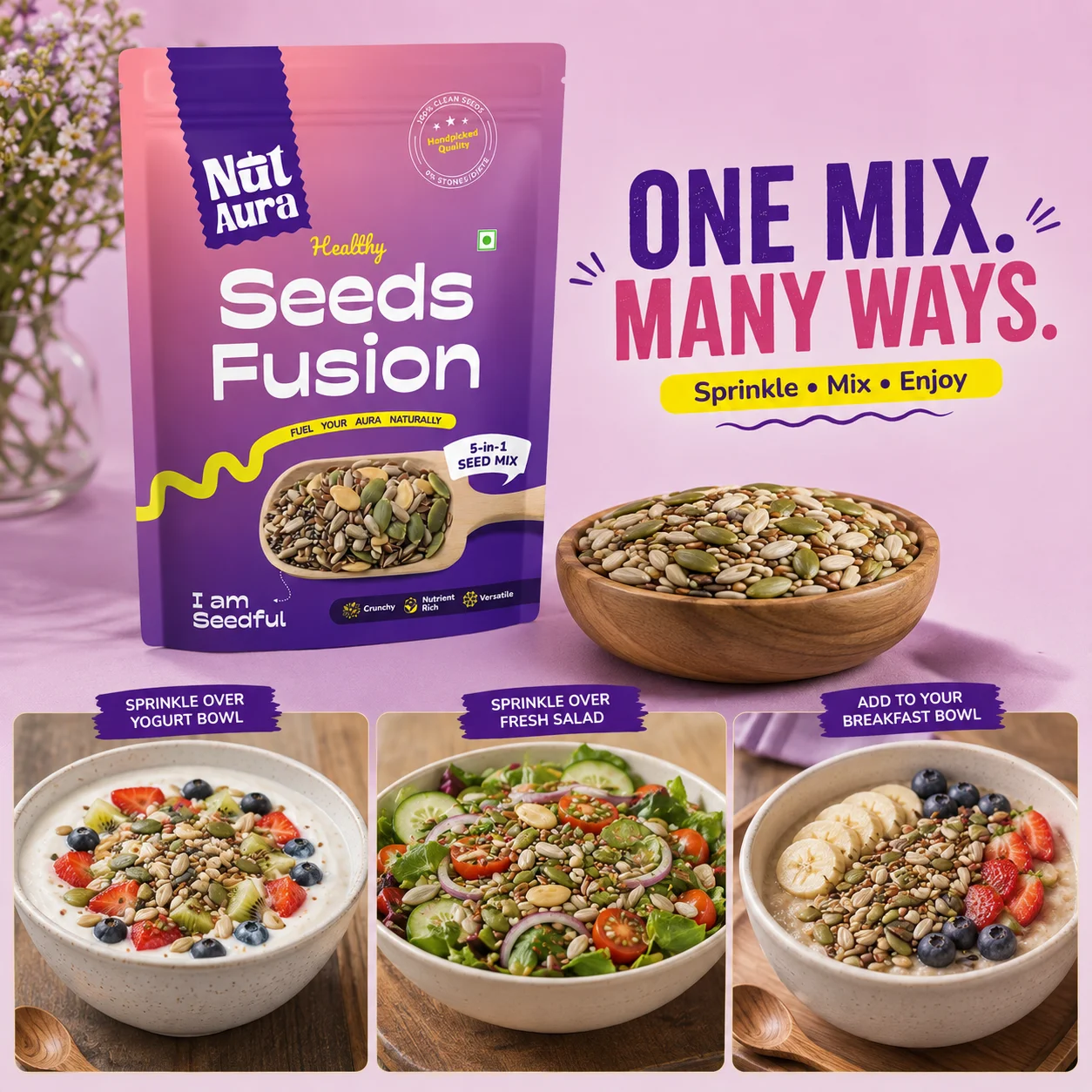 Seed mix uses