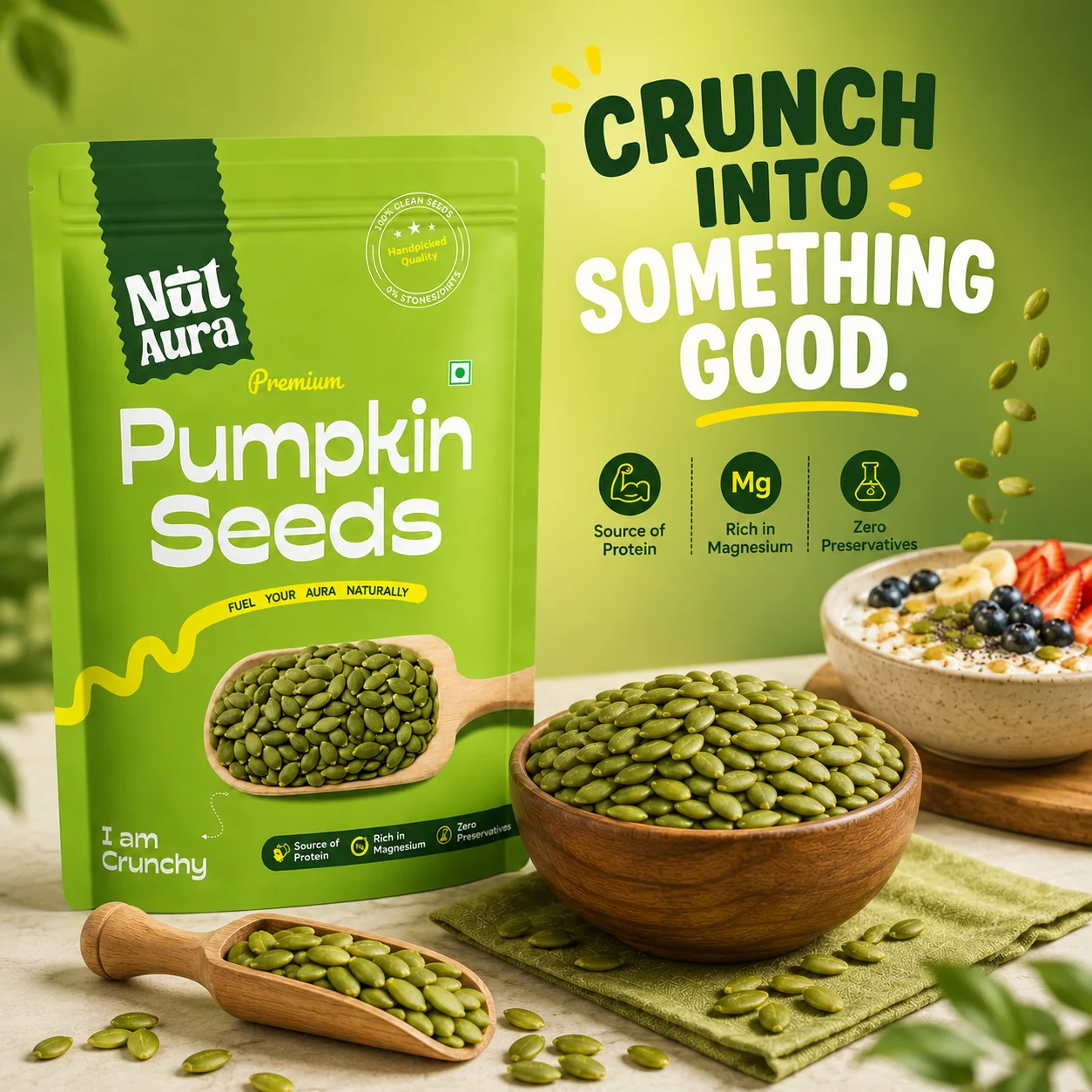pumpkin seeds crunchy